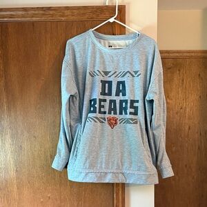 NFL Gray DA BEARS Women's Sweatshirt